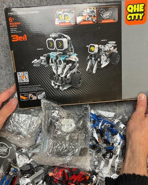 Brand New QHECTTY Mechanical Master 3-in-1 Building Set