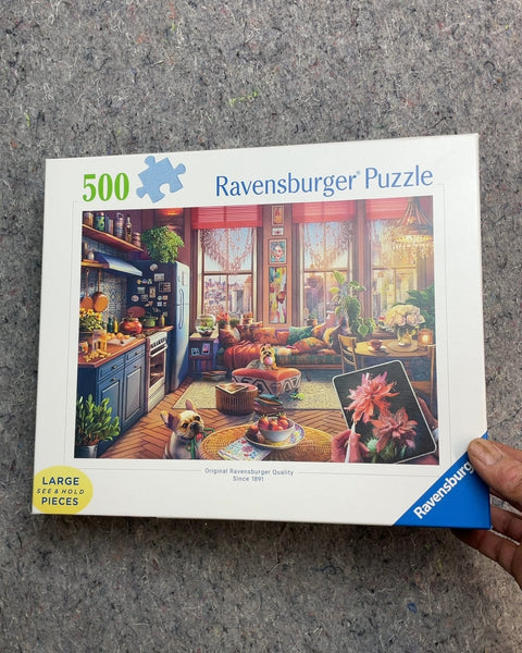 Ravensburger 500 Piece Jigsaw Puzzle, Large Pieces