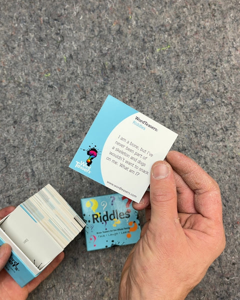 Word Teasers Riddles Card Game