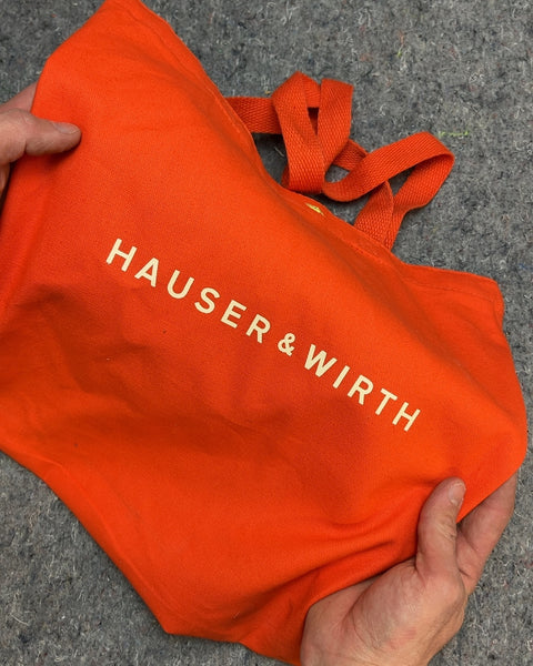 Hauser & Wirth Orange Tote Bag