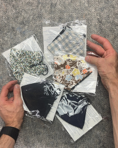 Cool Tory Burch Fabric Face Masks