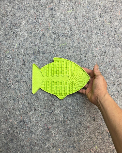 LickiMat Fish Shaped Pet Licking Mat