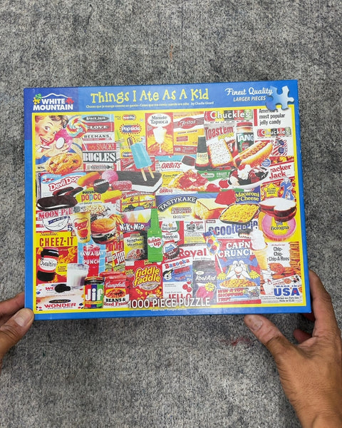 Things I Ate As A Kid 1000 Piece Puzzle
