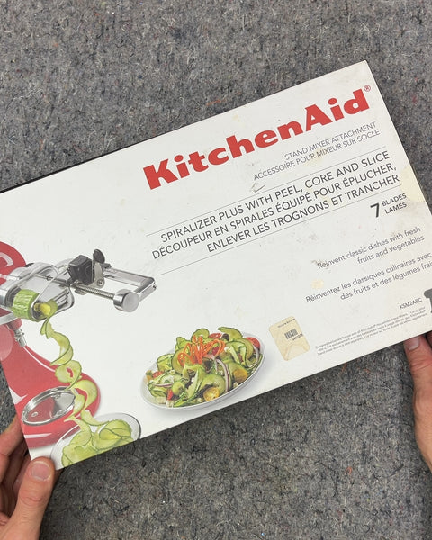 KitchenAid 7 Blade Spiralizer Plus with Peel, Core & Slice For Stand Mixer