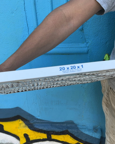 Two More HVAC Air Filters, 20x20x1"