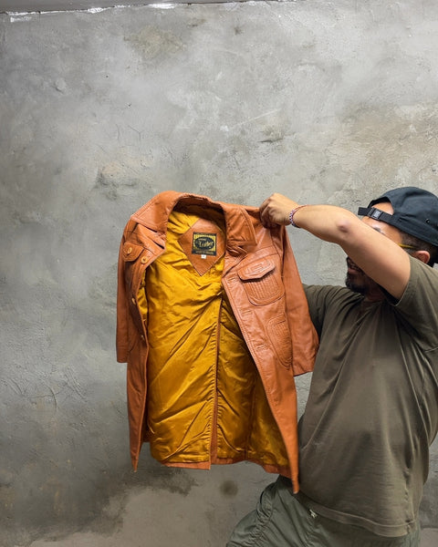 Genuine Leather Jacket, Size 7