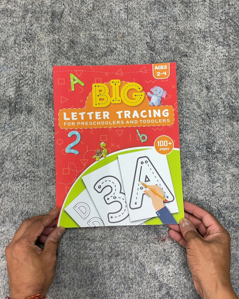 Big Letter Tracing for Preschoolers and Toddlers Book