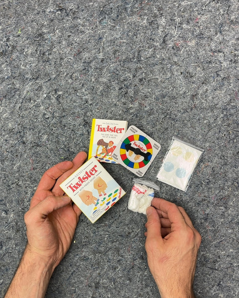 The Mini Version Of Twister The Game That Ties You Up in Knots