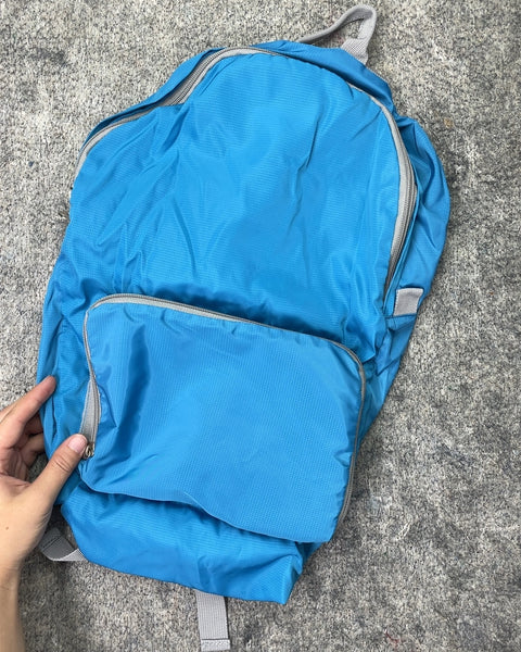 Blue Foldable Backpack