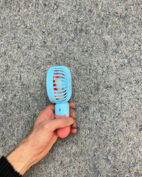 Handheld Personal Fan For A Kid