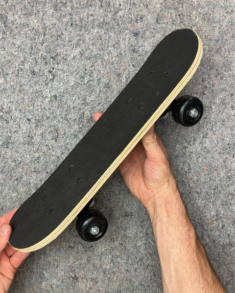 Toddler Green Alien Skateboard Deck, 17"