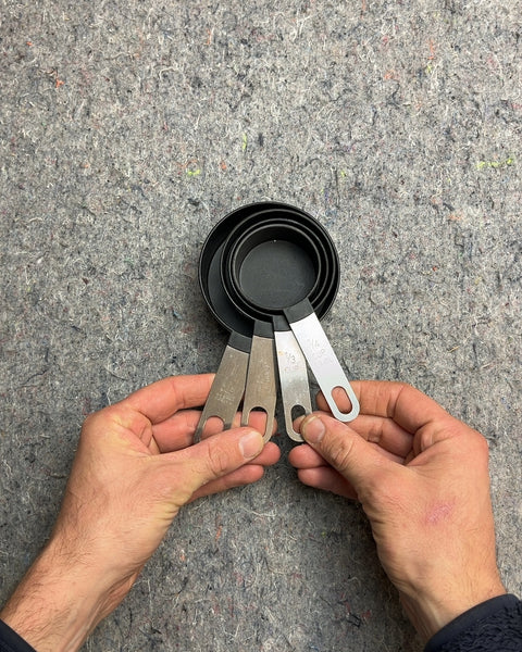 Black Measuring Cups Set