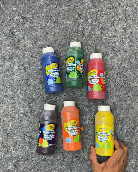 Crayola Washable Fingerpaint Set of 6