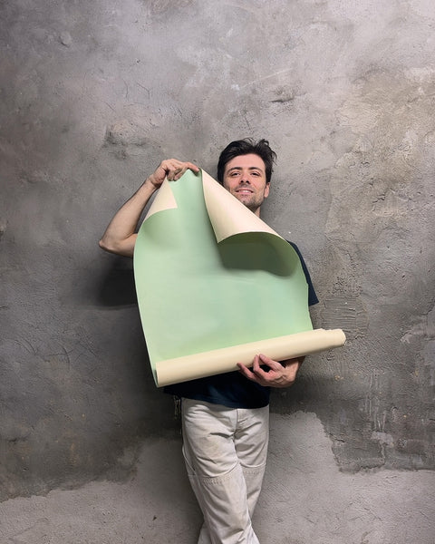 Light Green Paper Roll