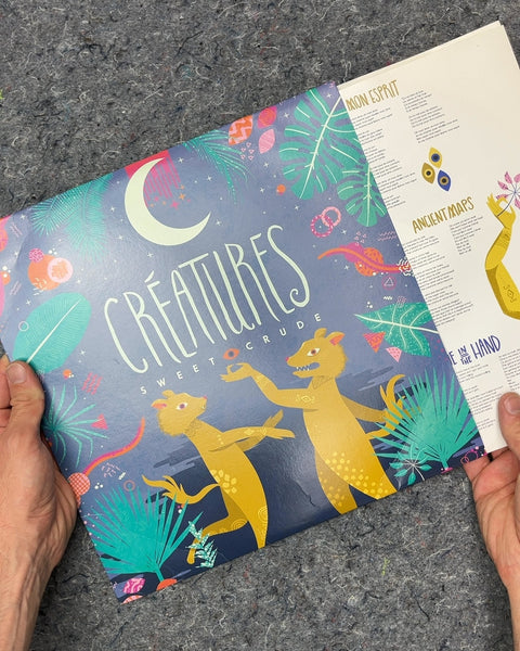 Creatures Sweet Crude Vinyl Record, Signed!