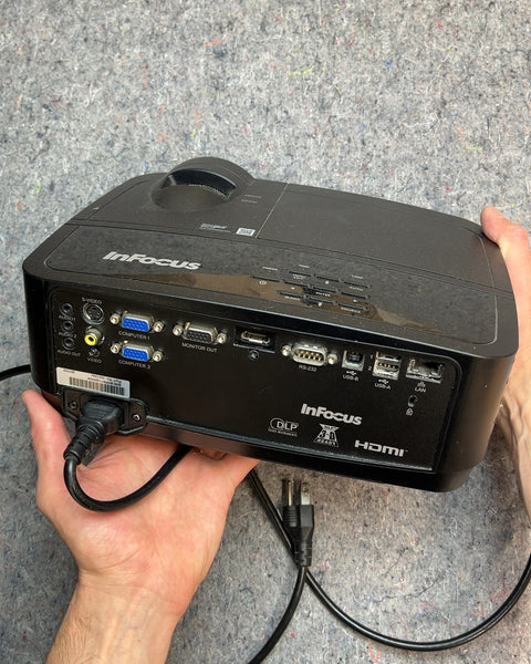 InFocus IN116X WXGA DLP Projector, With HDMI Cable
