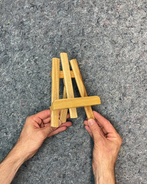 Small Wooden Display Easel