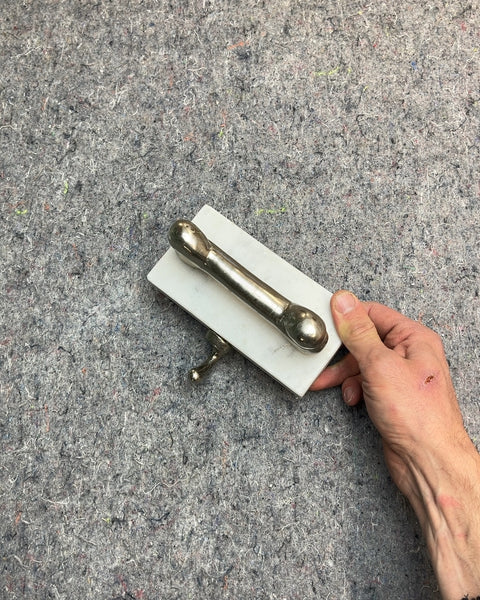 Marble & Shiny Polish Stocking Holder