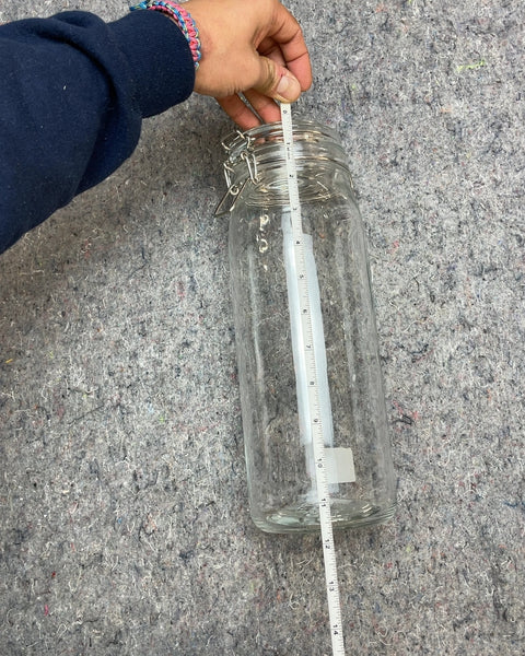 Glass Jar with Wire Bale Closure