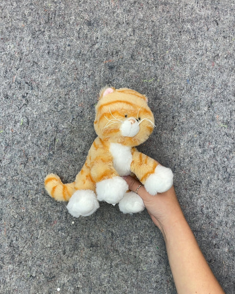 Orange Striped Cat Plushie