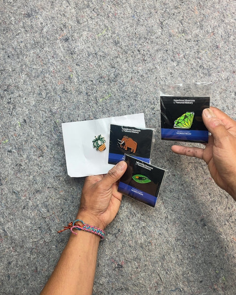American Museum of Natural History Enamel Pins