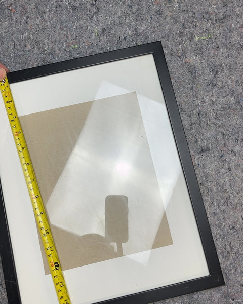 Black Picture Frame, 12x15"