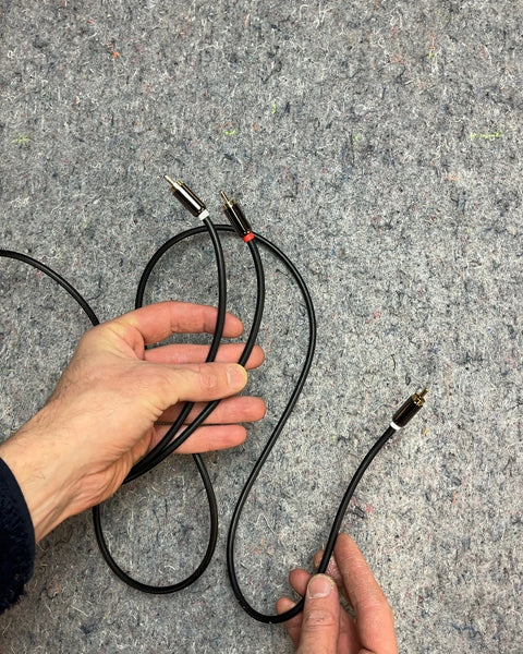 2 RCA Male-to-male Stereo Audio Cable