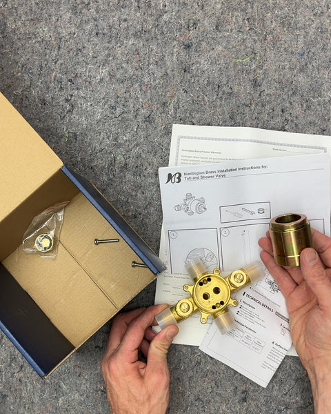 Huntington Brass P0123199 Shower Rough-in Valve