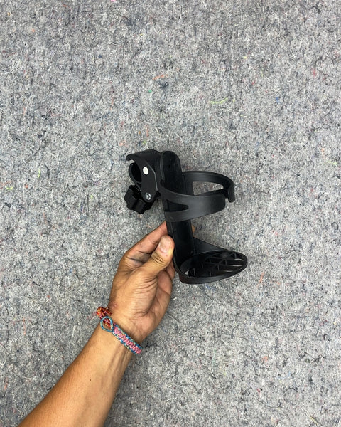 Black Universal Stroller Cup Holder