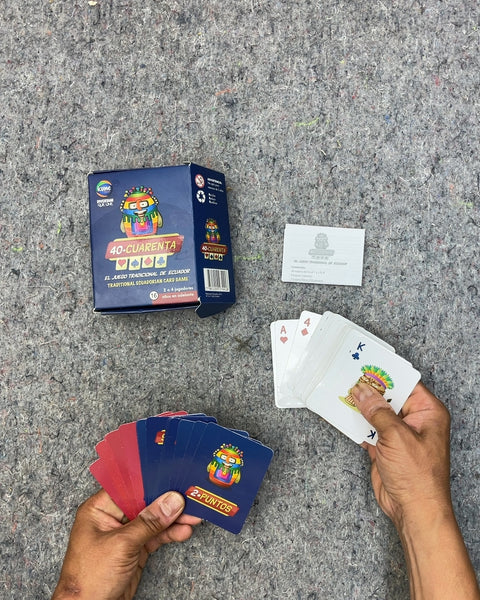 40-Cuarenta Traditional Ecuadorian Card Game