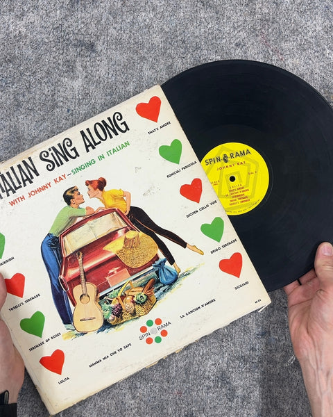Italian Sing Along with Johnny Kay Vinyl Record