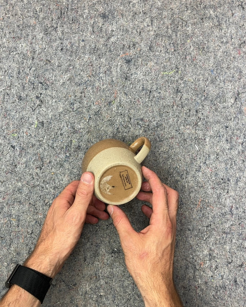 Cute Two-Tone Ceramic Mug
