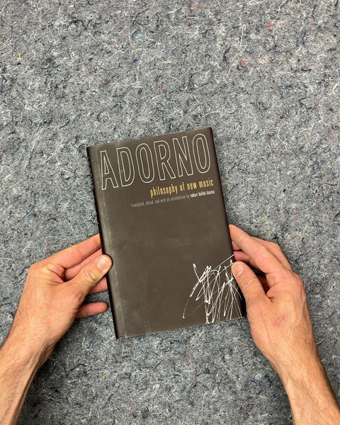 Adorno Philosophy of New Music by Theodor W. Adorno