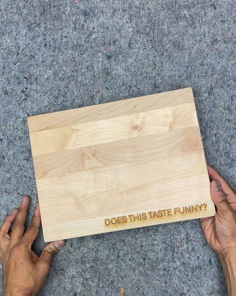 Cheese Board with a Funny Saying, 9x12"