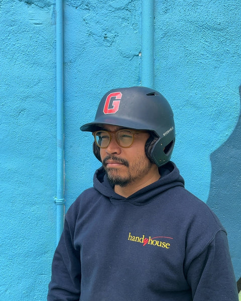 Cleveland Guardians Baseball Helmet, Size Youth M/L