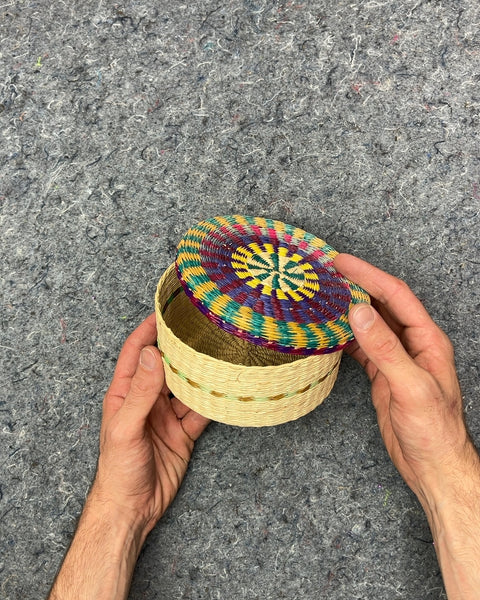 Cute Handmade Straw Basket