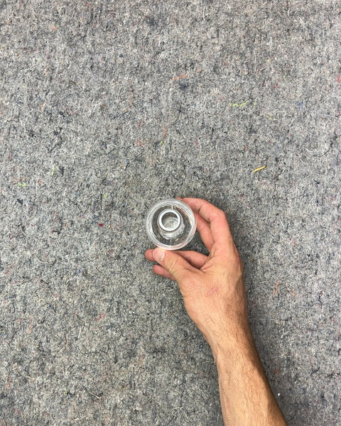 Tiny Clear Glass Vase For One Flower