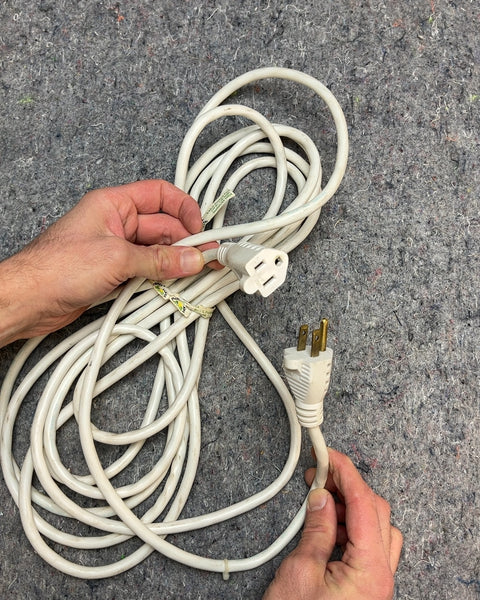 Super Long White Extension Cord