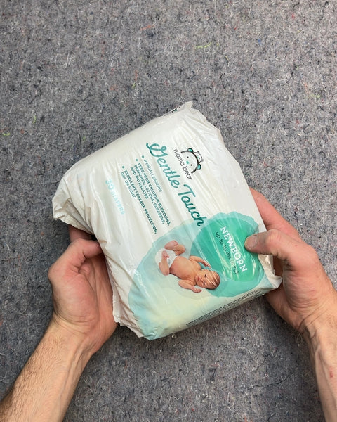 And Another Set Of 30 Mama Bear Gentle Touch Diapers, Newborn