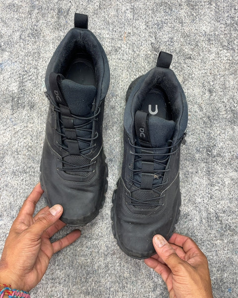 On Running Cloudrock Waterproof Hiking Shoes, Sz 42.5 EU