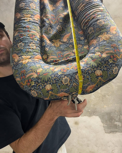 DockATot Deluxe+ Dock Baby Lounger In "Strawberry Thief" Botanical Print
