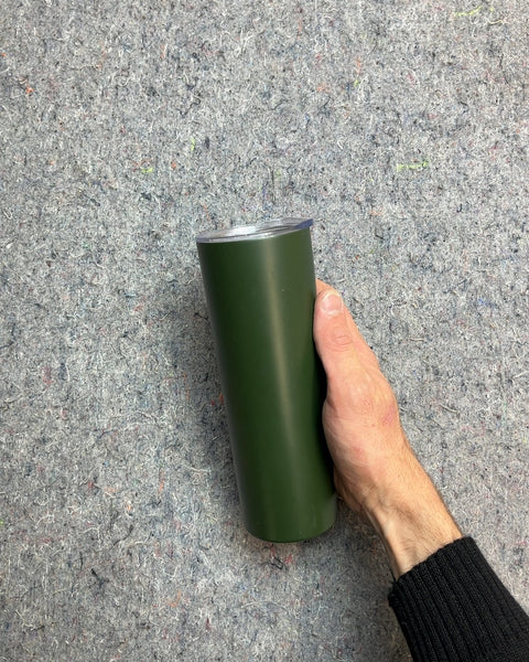 Green Insulated Tumbler with Lid