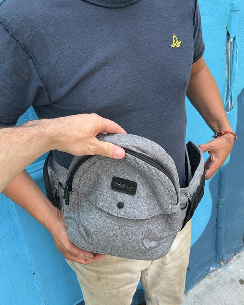 Tushbaby Grey Hip Seat Baby Carrier
