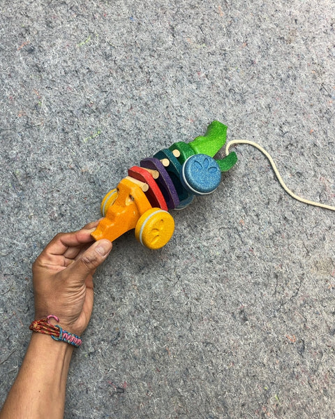Wooden Alligator Pull Toy