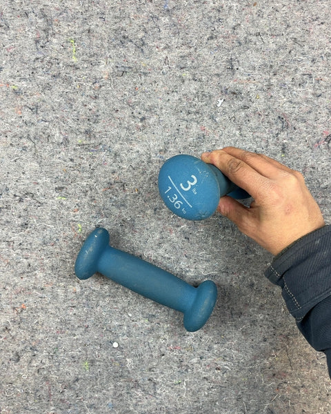 Dumbbell, 3 lbs