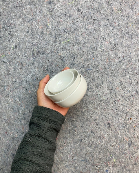 Kobenstyle White Ceramic Bowls