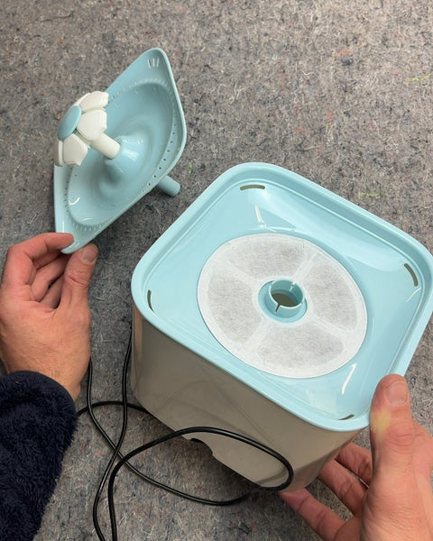 Pet Water Fountain with Flower Spout