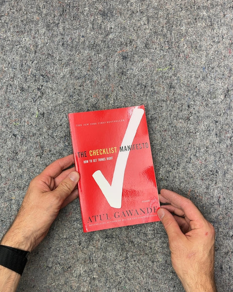 The Checklist Manifesto by Atul Gawande