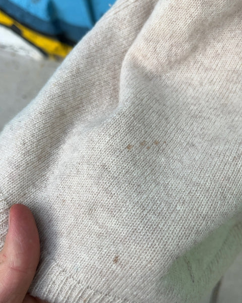 Comptoir Des Cotonniers Beige Knit Sweater, Size 1 Or XS/S