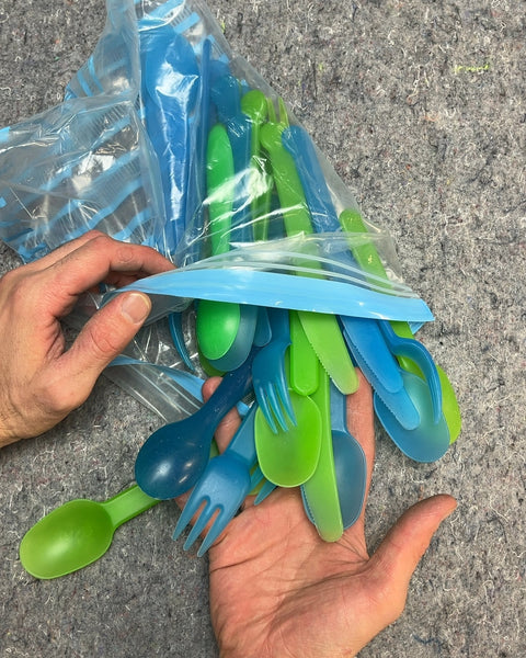 Plastic Utensil Set For Kids